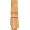 Ekena Millwork Davenport Rough Sawn Timber Gable Bracket, Western Red Cedar, 72"W x 24"H x 6"D x 6"F, 8/12 Pitch GBW072X24X0606DAV00RWR - alternate 5
